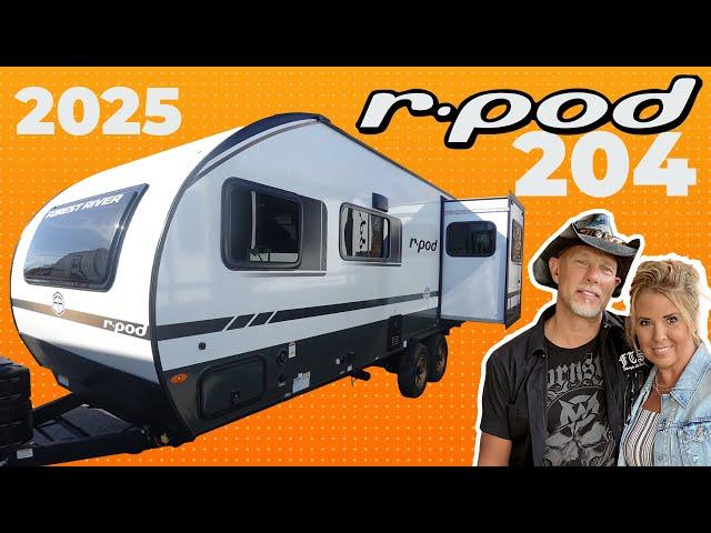 Want the PERFECT Travel Trailer? Watch This 2025 R-Pod 204 Review Now