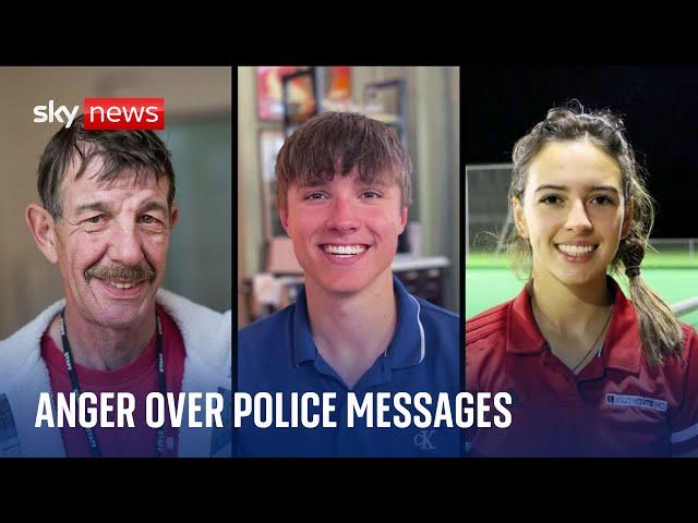 Nottingham attack families traumatised by 'barbaric' police WhatsApp message about killings