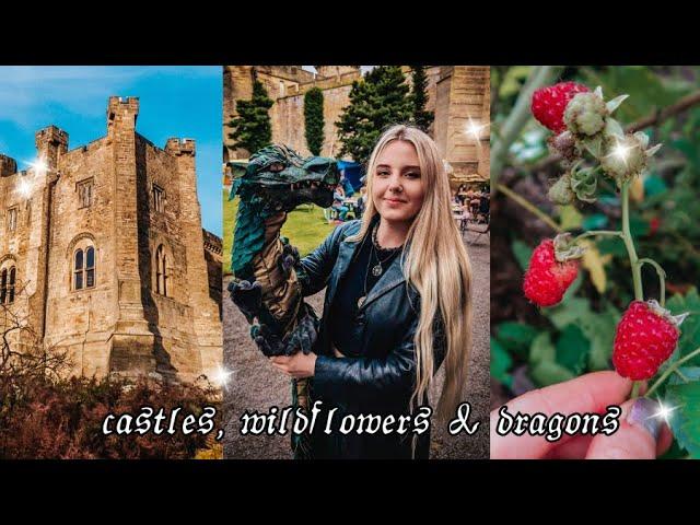 Days in the English Countryside  Castle Craft Fair, Garden Update & Nature