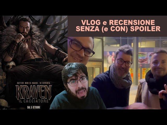 KRAVEN IL CACCIATORE - VLOG e RECENSIONE - PEGGIOR FILM SSU? - con MATIOSKI, FILIPPO EFFE e TRAVATAR