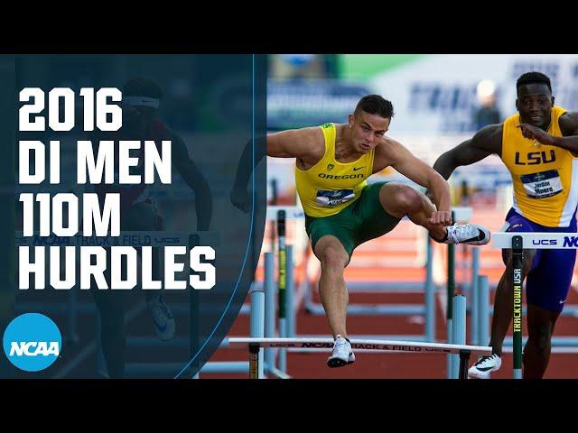 Devon Allen - 110m hurdles at 2016 NCAA track championships