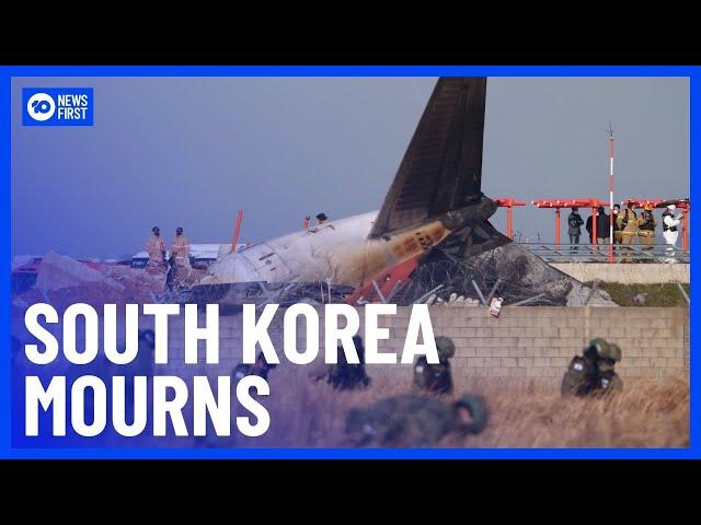 South Korea Mourns 179 Lives Lost in Airliner Crash | 10 News First