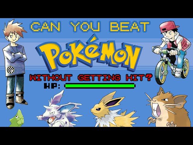 VG Myths - Can You Beat Pokemon Without Getting Hit?