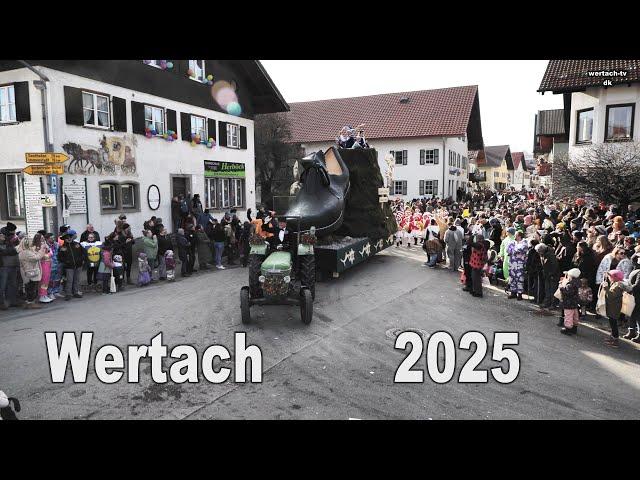 Faschingsumzug Wertach 2025 4k