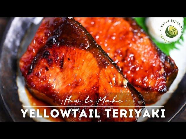 Yellowtail Fish Teriyaki Recipe (Buri no Teriyaki)