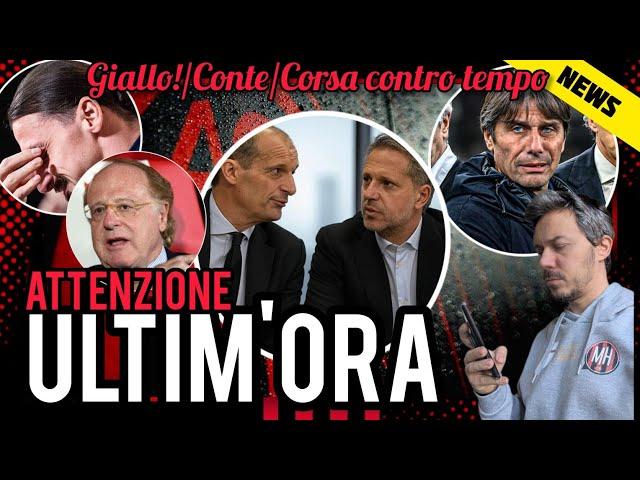 UFFICIALE️GIALLO PARATICI-ALLEGRIVUOLE CONTE⏳CORSA CONTRO IL TEMPOCHE PRESA IN GIRO!DISASTRO!!!