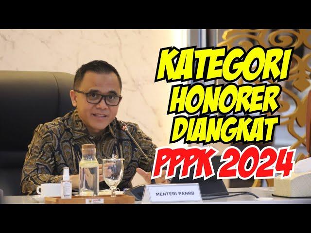 Honorary Category Appointed to PPPK 2024 Automatically