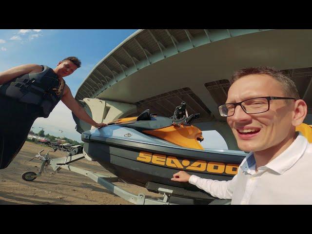 Прокатились на новом гидроцикле Sea-Doo GTI 170 SE