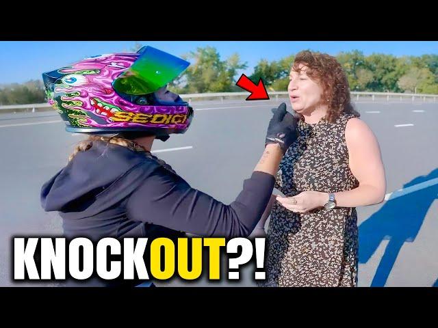 CRAZY KARENS vs BIKERS | EPIC & CRAZY MOTORCYCLE MOMENTS 2024 #66