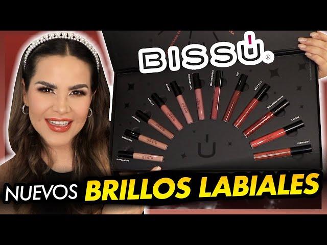 BISSÚ ¡NUEVOS 12 BRILLOS LABIALES! SWATCHES EN LABIOS