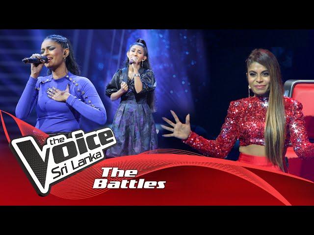 The Battles : Hashani Wasana V Thanuri Madurya  | Perawadanak | The Voice Sri Lanka