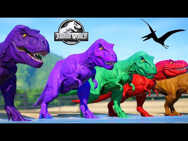 T-Rex Vs Spinosaurus Jurassic World Evolution Mods Dinosaurs Fighting   Tyrannosaurus Rex Vs Spino