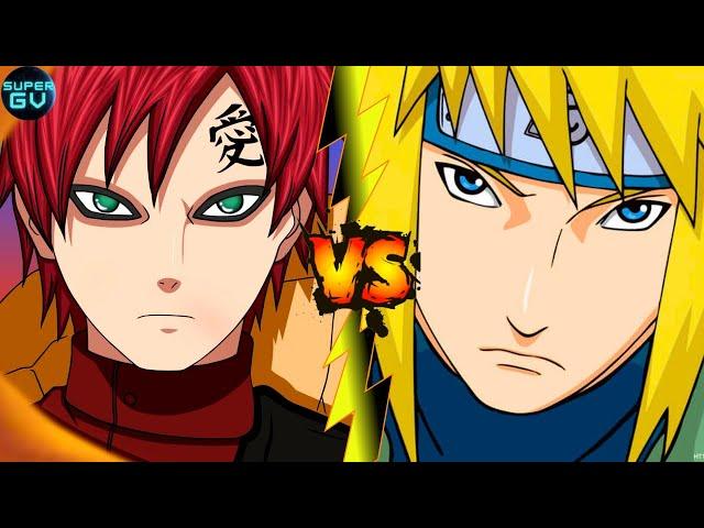 MINATO VS GAARA QUEM VENCERIA ? Em Naruto Shippuden