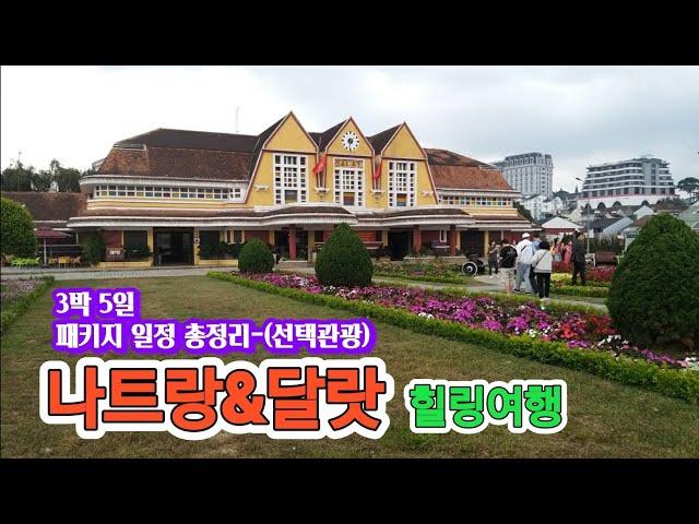 나트랑&달랏 3박 5일 하나투어 패키지여행 다녀왔습니다 #랑비앙 #진흙공원 #포나가사원 #린푸옥사원 #다딴라폭포 #크레이지하우스 #달랏기차역 #롱손사 #어쩌다서울촌놈