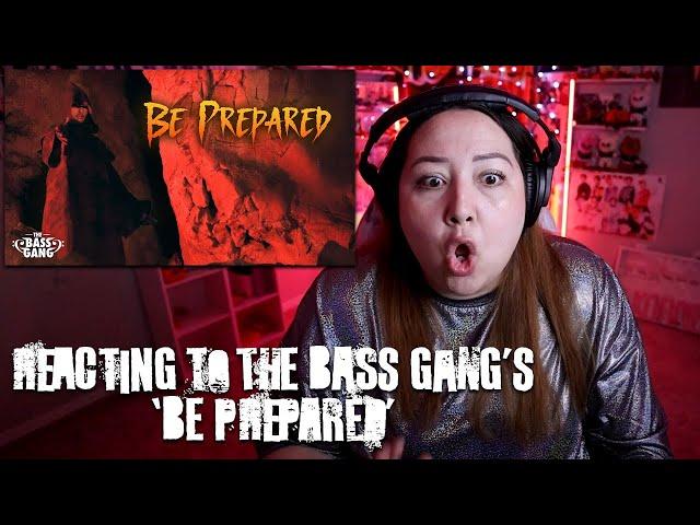 Reacting to The Bass Gang 'Be Prepared' (Spooktober With Kaz) #bassgang #reaction