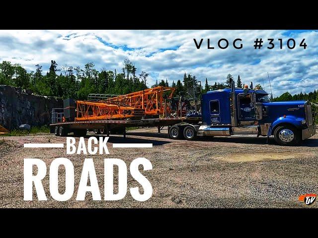 BACK ROADS | My Trucking Life | Vlog #3104