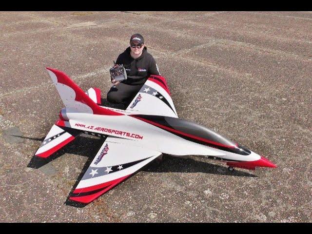 MAIDEN - ELITE AEROSPORTS "WRAITH" RC 3D VECTORED THRUST SPORTS JET - AZZA AT LANGAR - 2021