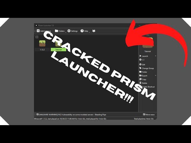 How to use Cracked accounts with Prism Launcher