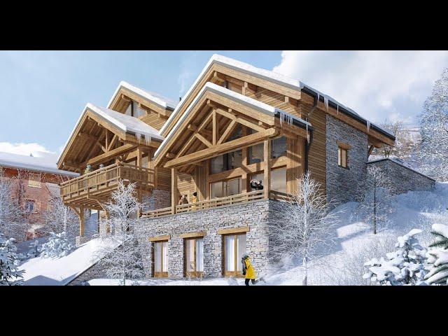 Les Deux Alpes - Off plan 4 - 6 bedroom chalets for sale in Les Deux Alpes