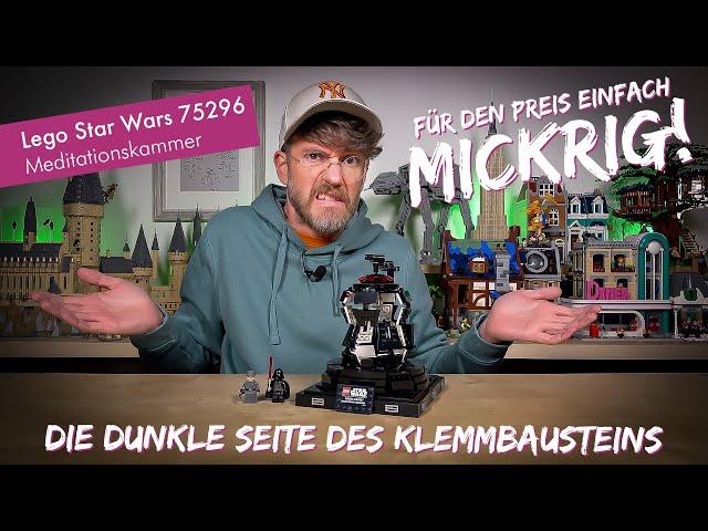 Leider mickrig und überteuert: Lego Star Wars 75296 Darth Vader Meditationskammer