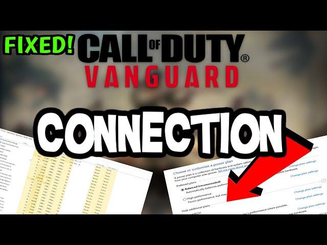 How To LOWER PING & Fix Server/Connection in Vanguard