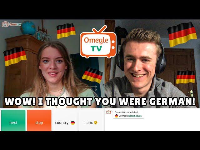 Irish Guy Shocks Germans on Omegle with their own Language  | Part 1