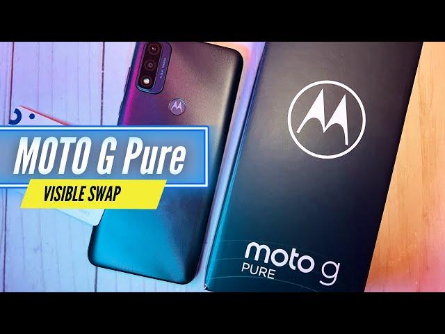 Motorola Moto G Pure Review on Visible FREE with Swap