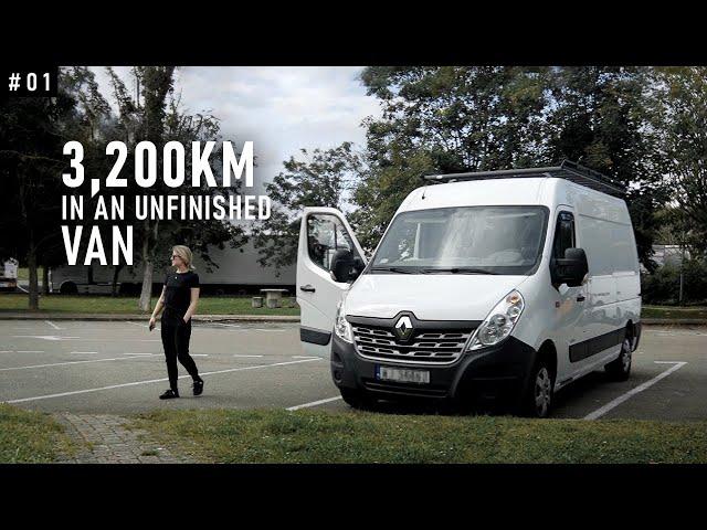 3200 km in an unfinished van - Adventure in Andalusia 2021 EP1