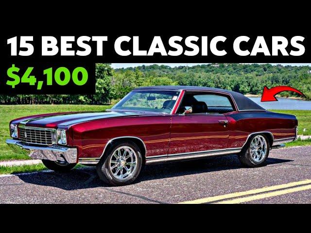 Cheapest Daily Driver: 15 Classic Cars For Sale Under $10,000