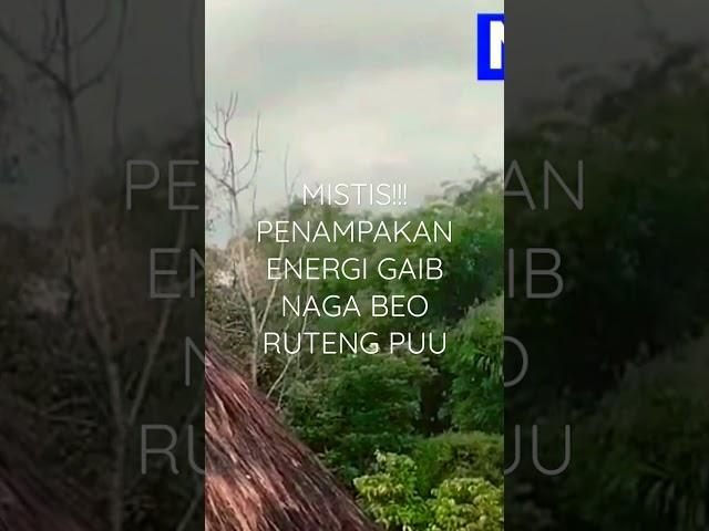 Mistis!!!!Penampakan Energi Gaib Naga Beo Ruteng Puu