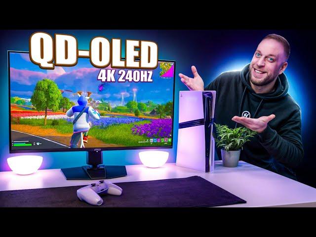 Probably the best 4K gaming monitor with QD-OLED technology & 240Hz | MSI MPG 321URX