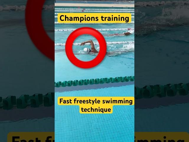 Fast freestyle technique #shorts #swim #viralvideo