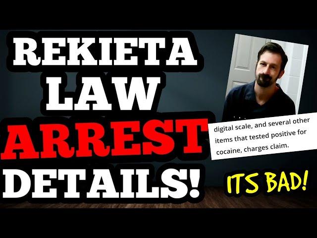 LIVE! Rekieta Law Arrest Details Hit - and it's BAD! Hearing! Nick Rekieta in the News!