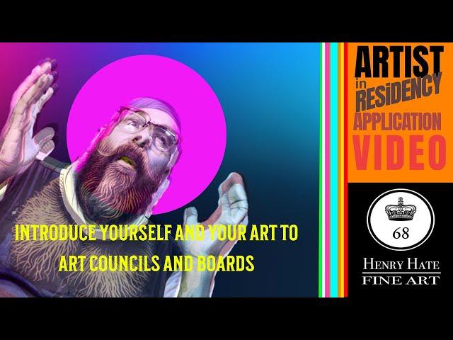 Artist Residency Video:  How to Introducing yourself and art through storytelling.