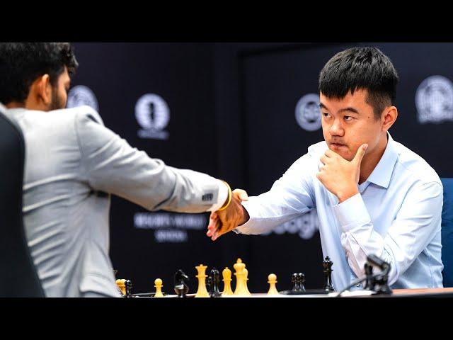 CRAZY GAME 1 Of The World Chess Championship!!!!