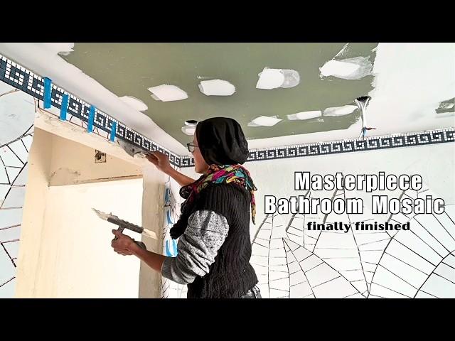 Create a STUNNING Bathroom Oasis Using Irregularly Shaped Tiles