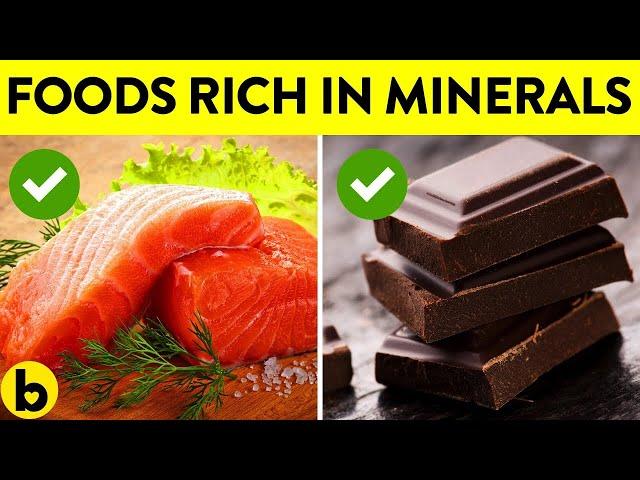 12 Mineral Rich Foods That You Should Eat Regularly