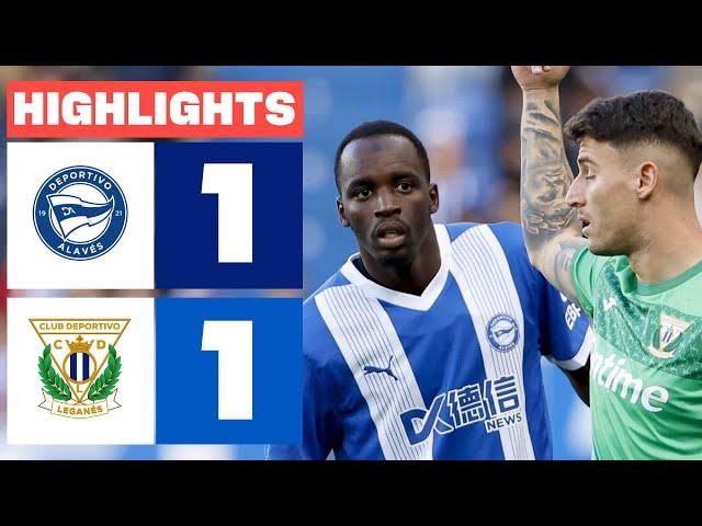 DEPORTIVO ALAVÉS 1 - 1 CD LEGANÉS I HIGHLIGHTS LALIGA EA SPORTS