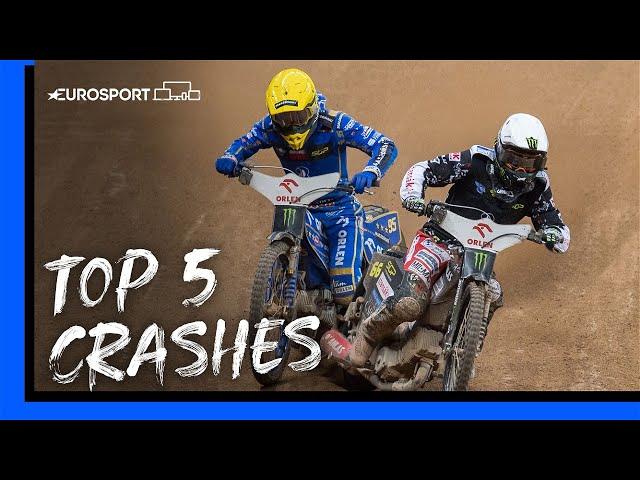 Top 5 Biggest Speedway Grand Prix Crashes Of 2023 