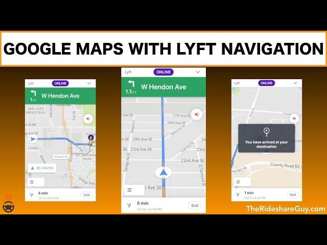 How to Use Google Maps with Lyft Navigation [Joe Explains]