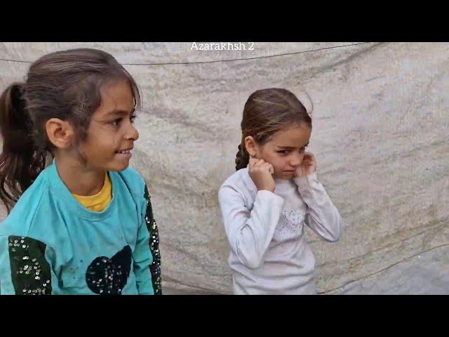 endless suffering of an elderly nomadic grandmother in homelessness & oppression by nomadic people