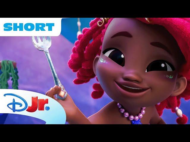 Disney Jr.’s Ariel Mermaid Tales Short #4 ‍️ | Ariel's Palace Tour | NEW SHORTS |@disneyjr