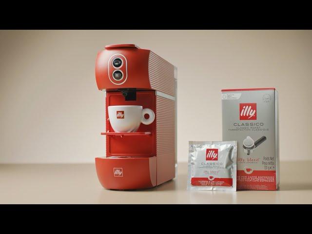 illy EASY 파드 머신 커피 추출 양 설정