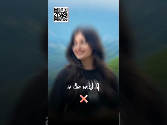 Veervaar Punjabi song editing || vn QR code #editing #song #qrcode #viral #vn #lyric #punjabisong