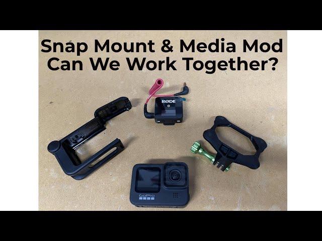 Go Pro Hero 9 Media Mod & Snap Mount - Getting to Work Together!