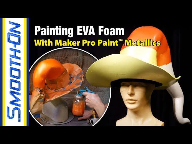 Painting an EVA Foam Hat With Maker Pro Paint Metallics