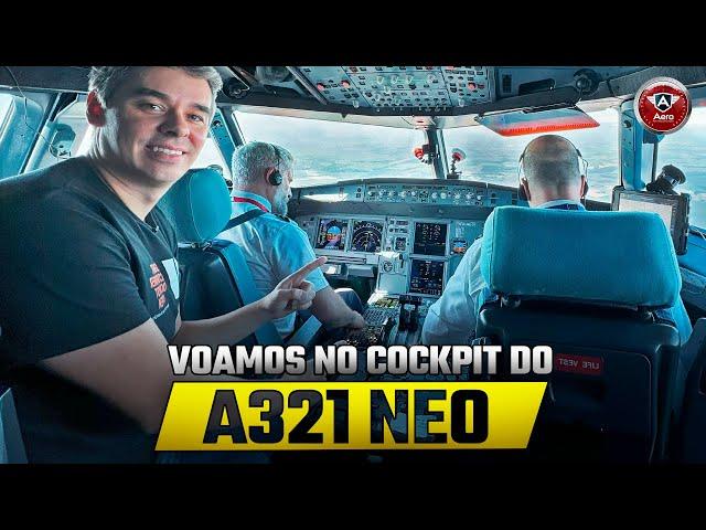 Como é VOAR no COCKPIT de um aviao comercial como o AIRBUS A321 NEO da LATAM