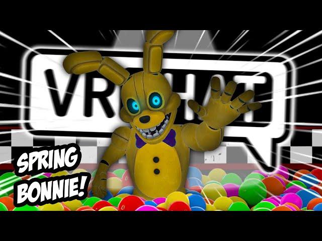 INTO THE PIT BONNIE JOINS VRCHAT! Funny VRChat Moments (FNAF)