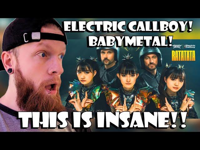 No WAY!! BABYMETAL x ‪ElectricCallboy‬ RATATATA Reaction