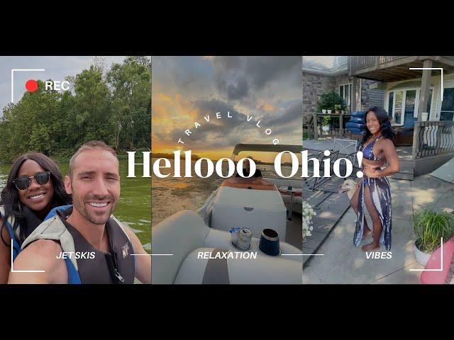 Hellooo Ohio! | Jetskiing  for the first time FAIL  | Travel Vlog with my Honey